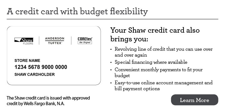 Budget Flexibility | Rigdon Floor Coverings Inc